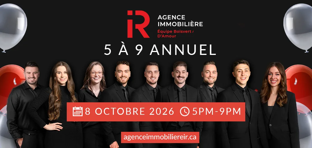 Photo de l'événement 6e édition du 5 à 7 de l'agence Immobilière IR
